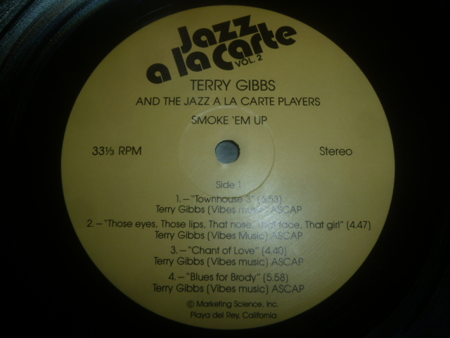 画像: TERRY GIBBS/SMOKE 'EM UP!