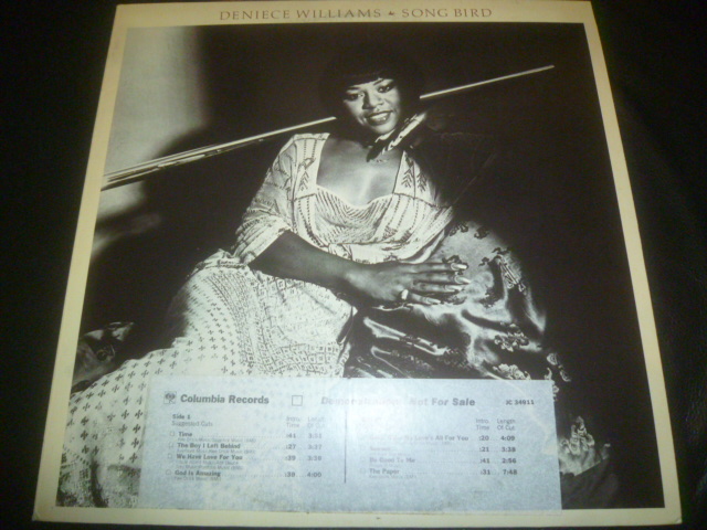 画像1: DENIECE WILLIAMS/SONG BIRD