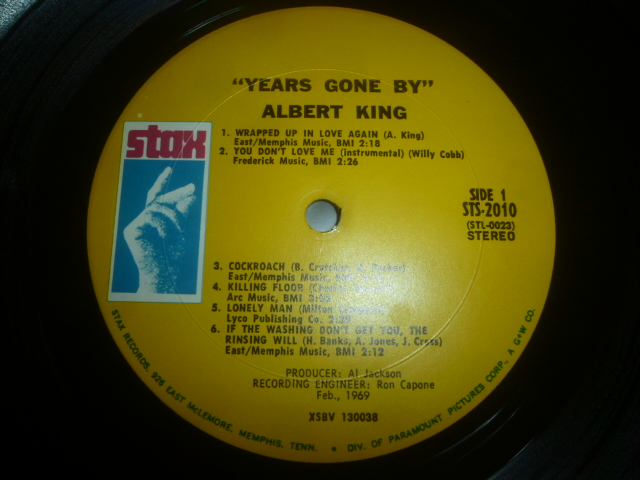 画像: ALBERT KING/YEARS GONE BY