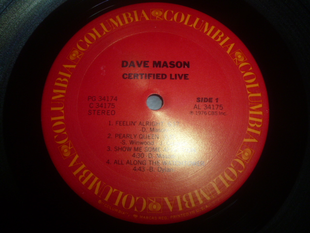 画像: DAVE MASON/CERTIFIED LIVE