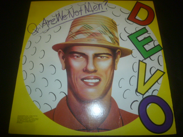 画像1: DEVO/Q; ARE WE NOT MEN?  A; WE ARE DEVO!