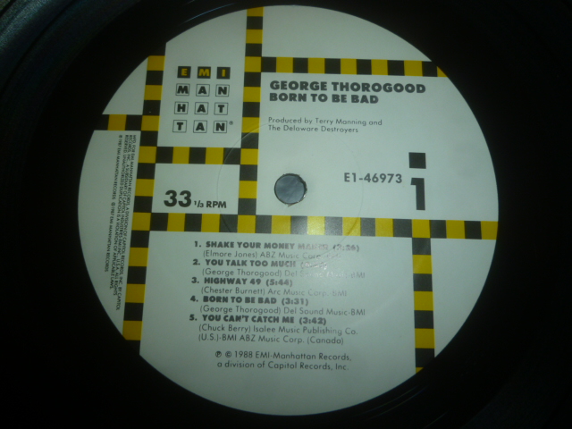 画像: GEORGE THOROGOOD & THE DESTROYERS/BORN TO BE BAD