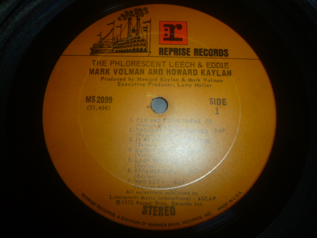 画像: MARK VOLMAN & HOWARD KAYLAN/THE PHLORESCENT LEECH & EDDIE