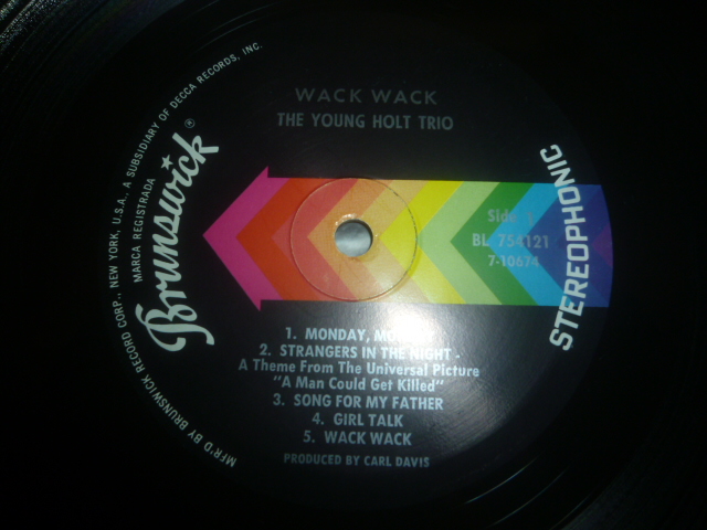画像: YOUNG HOLT TRIO/WACK WACK