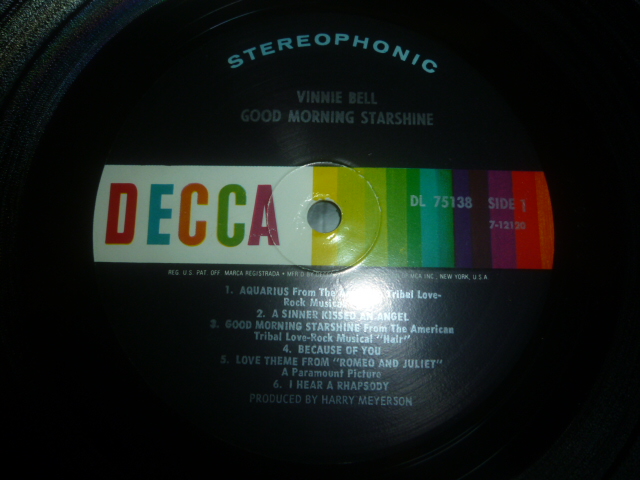画像: VINNIE BELL/GOOD MORNING STARSHINE