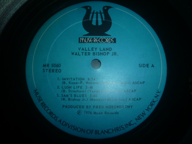画像: WALTER BISHOP JR./VALLEY LAND