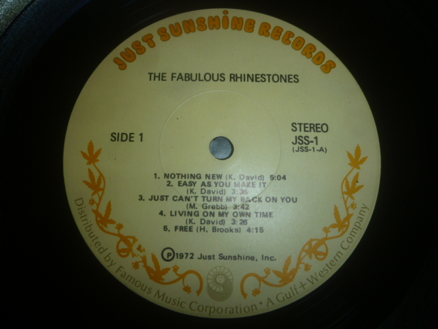画像: FABULOUS RHINESTONES/SAME