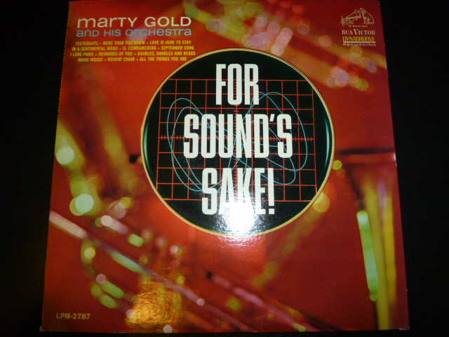 画像1: MARTY GOLD/FOR SOUND'S SAKE!