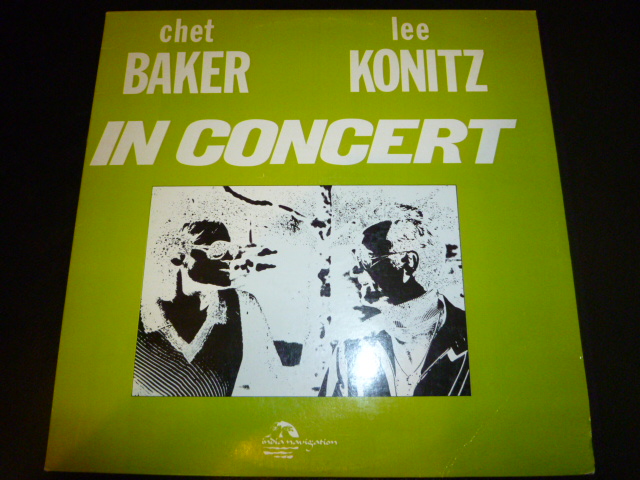 画像1: CHET BAKER&LEE KONITZ/IN CONCERT