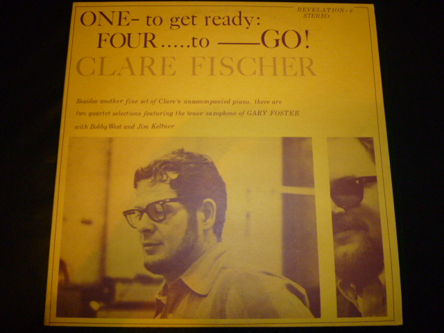 画像1: CLARE FISCHER/ONE TO GET READY,FOUR TO GO!