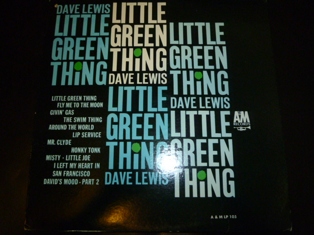 画像1: DAVE LEWIS/LITTLE GREEN THING