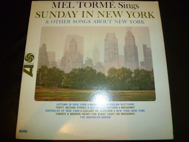 画像1: MEL TORME/SUNDAY IN NEW YORK