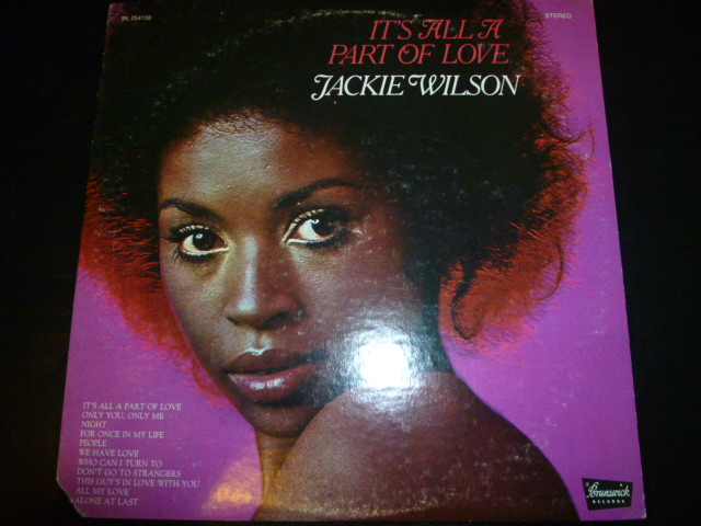 画像1: JACKIE WILSON/IT'S ALL A PART OF LOVE