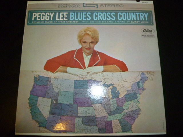 画像1: PEGGY LEE/BLUES CROSS COUNTRY